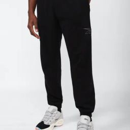 Reebok Black Regular Fit Sports Joggers-image-40