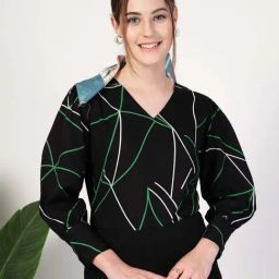 Style Quotient Black Printed Top-picture-14