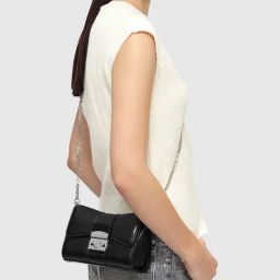 Miraggio Riley Black Small Cross Body Bag-image-32