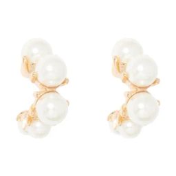 Forever New Signature Summer Small Pearl Hoop Earrings-40