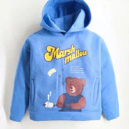 Cherry Crumble By Nitt Hyman Kids Blue Printed Full Sleeves Sweatshirt-image-77