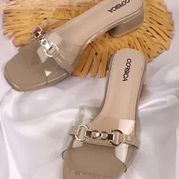 CORSICA Women Solid PU Block Sandals-picture-26