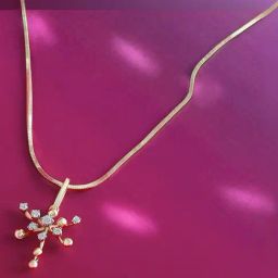 Mia by Tanishq Mia by Tanishq Groovy Glow Gold & Diamond Pendant-image-77