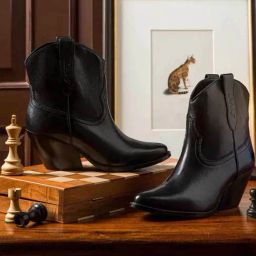 Saint G Women's Giulia Black Booties-image-80