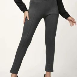 Annabelle by Pantaloons Grey Mid Rise Tights-picture-45