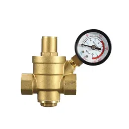 TECHNO 25.4 mm (1 Inch) Pressure Reducing Valve Brass PRV-25-38