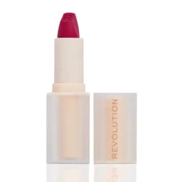 Makeup Revolution Lip Allure Soft Satin Lipstick Material Girl Wine - 3.2 gm-42