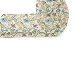 IVAZA Off White & Beige Floral Microfiber AC Room 210 GSM Double Bed Comforter-image-82