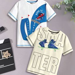 BAESD Boys 2 Pure Cotton T-shirt-image-88