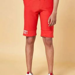 Coolsters by Pantaloons Kids Red Cotton Printed Shorts-image-6