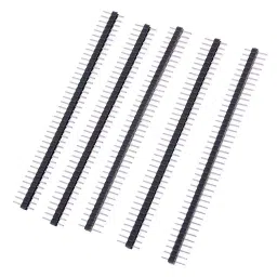 Invento 19mm Single Row Straight Connector Pin Header Strip ISC 1462-3 image 1