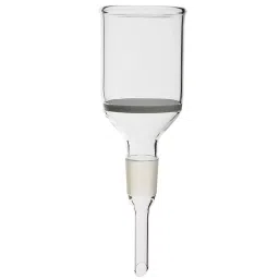 RELIGLAS 125 ml Cone At Stem Buchner Funnel With Sintered Disc Of Porosity G-2, 06.707.12-37