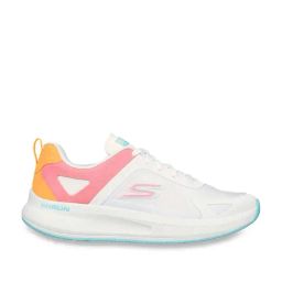Skechers Women's GO RUN PULSE - OPERATE White Hot Pink Running Shoes-16