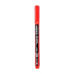 Linc Markline Fineliner Ultra-Fine Tip Red Marker Pen, D100 (Pack of 10 Pcs)-picture-27