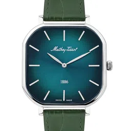 Mathey-Tissot Men Dial & Leather Straps Analogue Watch H7917ALV-image-16