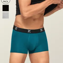 XYXX Multicolor Trunks - Pack of 3-picture-39