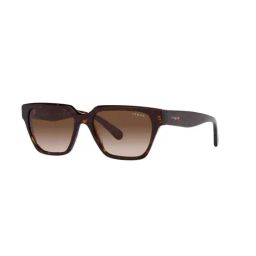 Vogue Eyewear Brown Rectangular UV Protection Sunglasses for Women-16