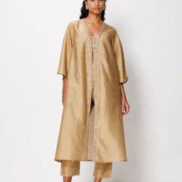 Ancestry Beige Embellished Shrug-picture-19
