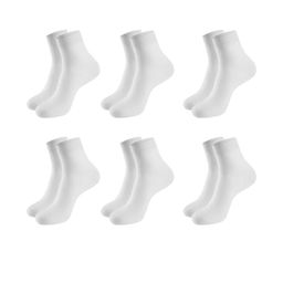 MUKHAKSH Unisex White Socks-picture-9