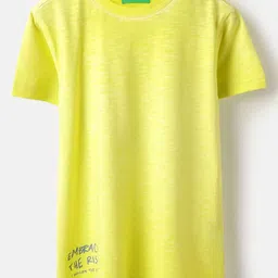 United Colors of Benetton Boys Graphic Printed Round Neck Regular Fit T-shirt-picture-53