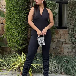 BAESD Halter Neck Basic Jumpsuit-image-67