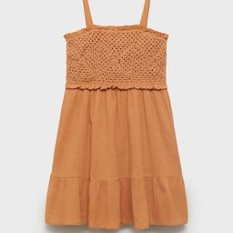 Mango Kids Girls Pure Cotton Fit & Flare Dress-image-42