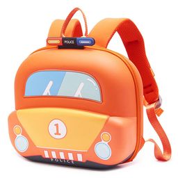 Little Surprise Box Police Joyride Kids Backpack Orange - 11 inches-image-25