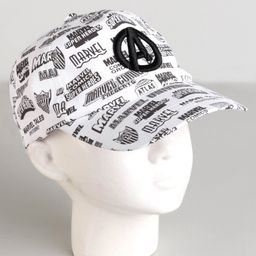 Pine Kids Marvel Cotton Avengers Baseball Cap White - Diameter 17.5 cm-image-29