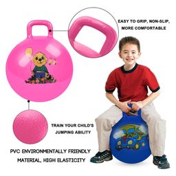 Sanjary Inflatable Hop Ball with Pump (Colour May Vary)-26