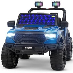 Baybee Run Battery Operated Jeep for Kids, Ride on Toy Kids Car with Windshield Light & Music (Blue)-image-36