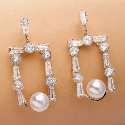 Bohey by KARATCART Contemporary Drop Earrings-94
