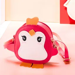 Tinker Squad PU Structured Sling Bag with Applique-11