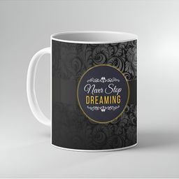 Keviv Multicoloured Text or Slogans Printed Ceramic Glossy Mugs Set of Cups and Mugs-image-0