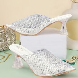 Denill Ethnic Kitten Sandals-10