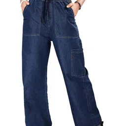 UNOseven Girls Wide Leg Mid-Rise Jeans-image-10