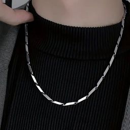 Crazy Fashion Unisex Silver-Plated Chain-image-84