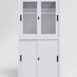 Godrej Interio Storease Traffic White Metal 4 Door Almirah-image-54