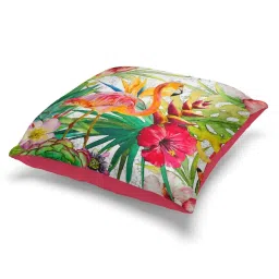 Bianca Red & Green Digitally Printed Cushion Cover - Set Of 5 image 2