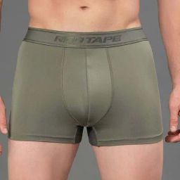 Red Tape Olive Plain Trunks-picture-28