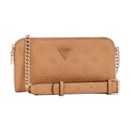 Guess Beige Cresidia Logo Cross Body Bag-28