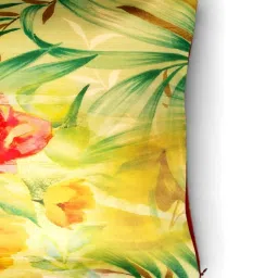 Bianca Yellow & Green Digitally Printed Cushion Cover - Set Of 5 image 4