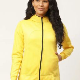 Belle Fille Yellow Full Sleeves Sweatshirt-image-2