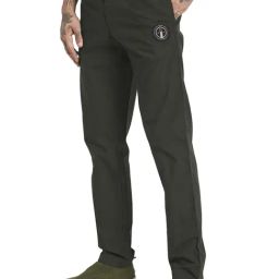 Octave Olive Cotton Regular Fit Trackpants-picture-40