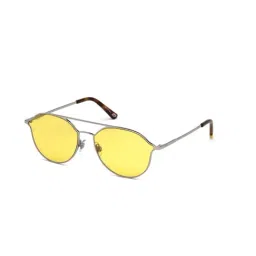 Web Eyewear Yellow Pilot Unisex Sunglasses Designed in Italy-image-62