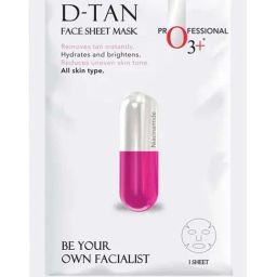 O3+ Facialist D Tan Face Sheet Mask with Niacinamide - 30 gm-image-21