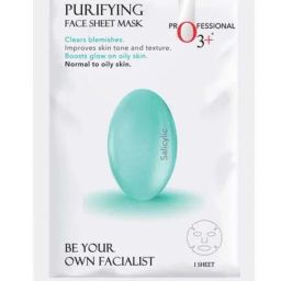 O3+ Facialist Purifying Face Sheet Mask with Salicylic Acid- 30 gm-image-12
