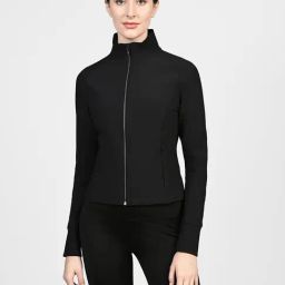 Skechers Black Nylon Slim Fit Jackets-picture-43