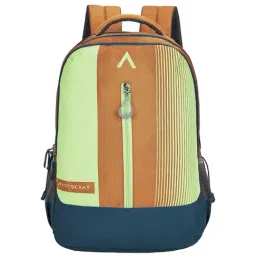Aristocrat 31 Ltrs Orange & Blue Medium Backpack-28