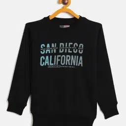 Duke Kids Black Graphic Print Full Sleeves Sweatshirt-image-71