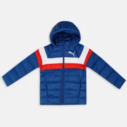 Puma Kids Multicolor Color Block Full Sleeves Jacket-17